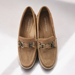 Donald Pliner Helio Suede Loafers-Women's Size 9